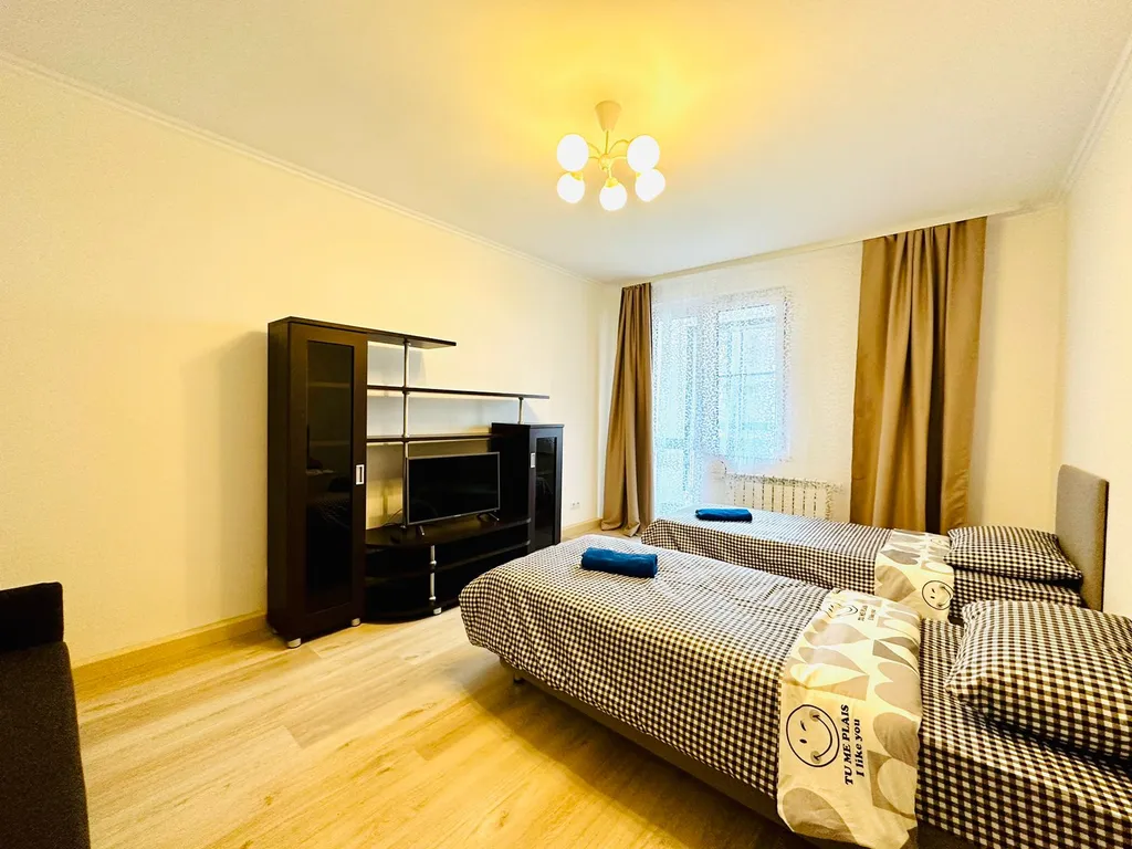 Вместительная двух комнатная квартира