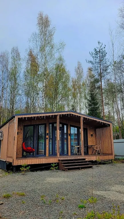 Коттедж Уютный домик с сауной и двумя спальнями — Кискелово