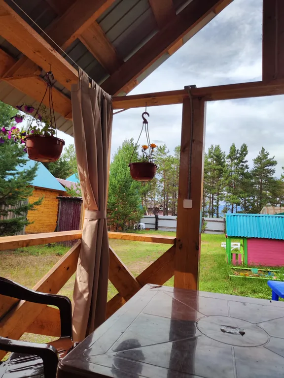 Номер в лиственичном 2х этажном доме с отдельным входом