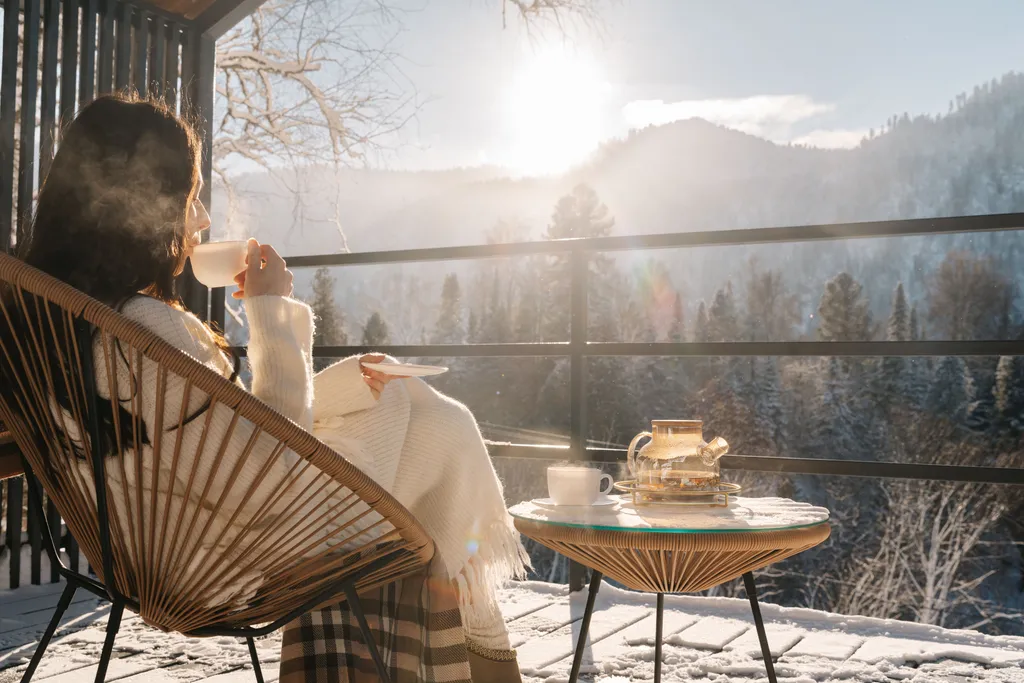 Villa Roma Телецкое - панорамный А-фрэйм 2 с видом на горы и озеро