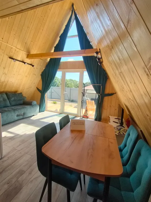 Уютный А-фрейм №1 у озера