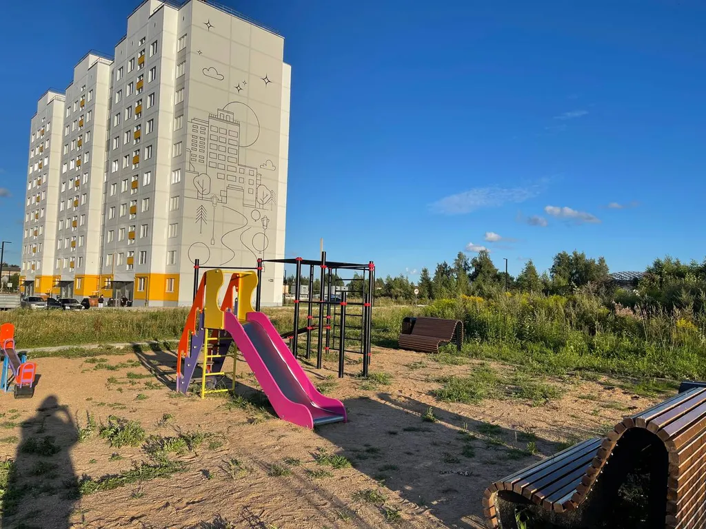 Стильная дизайнерская однушка в новом спальном районе