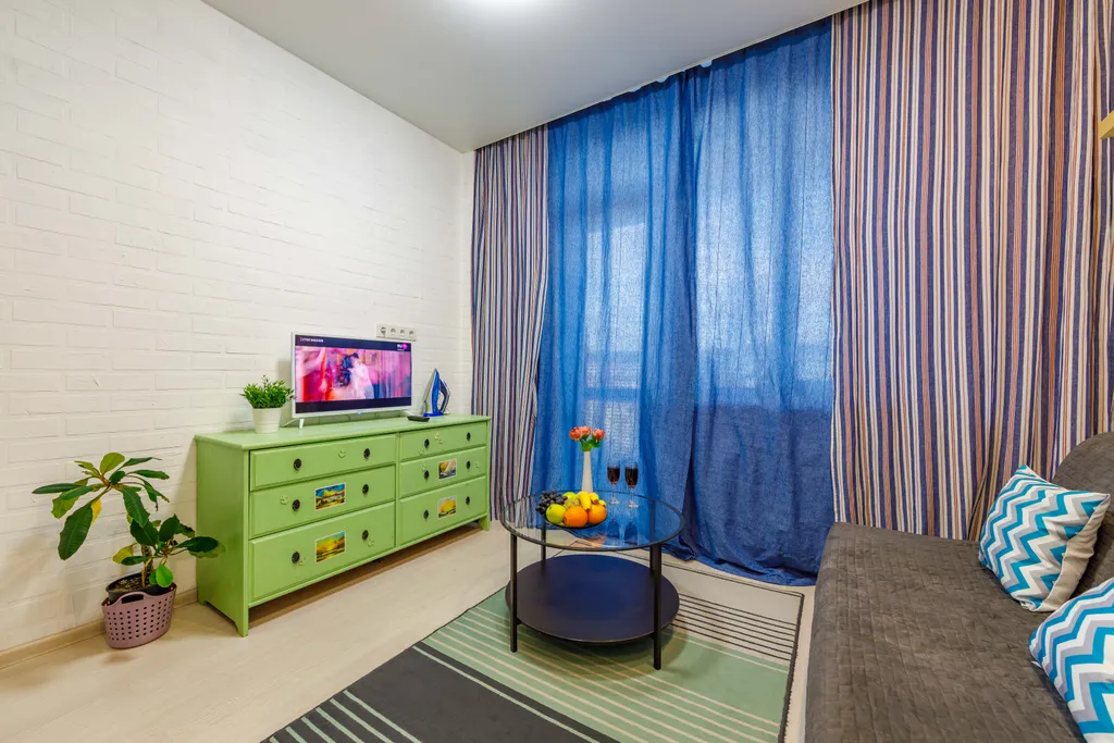 Апартаменты с видом на город рядом с метро