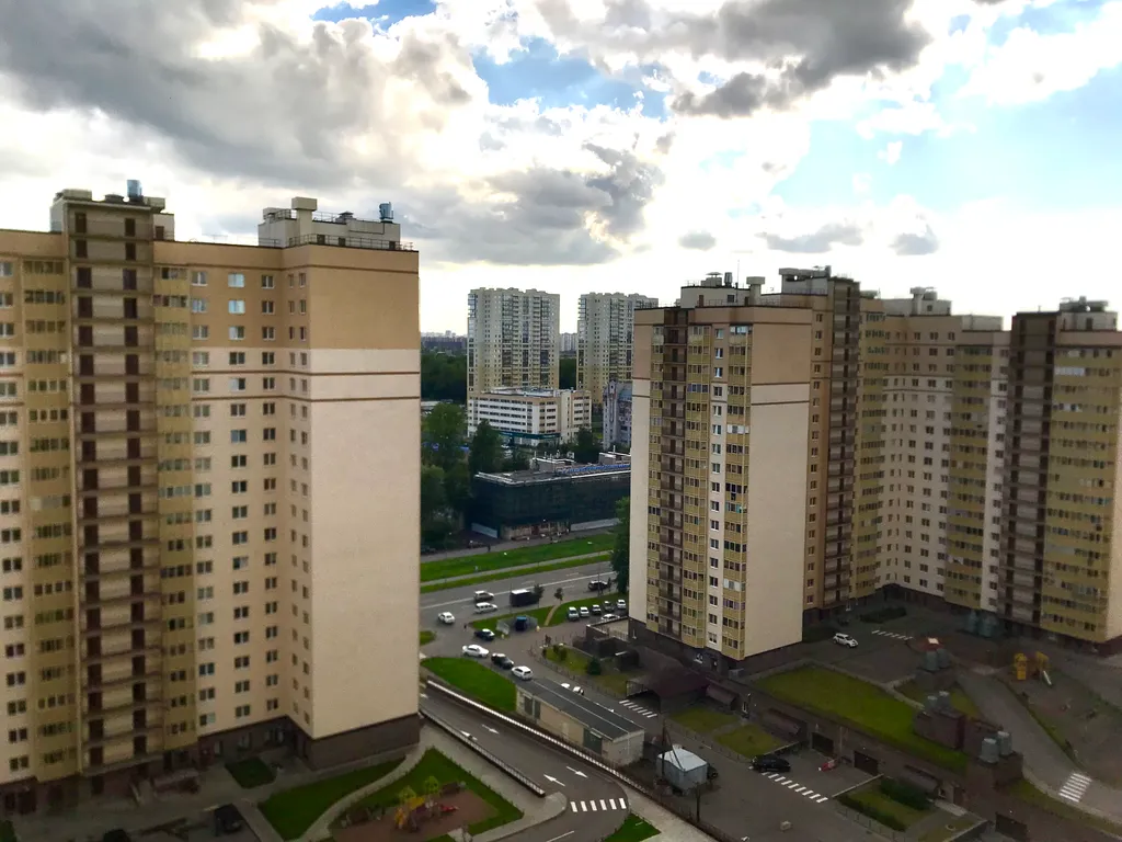 Квартира Квартира Новая студия Scandi Oliva у метро — Санкт-Петербург