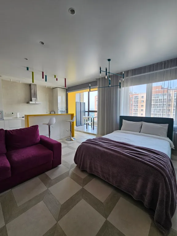 Апартаменты Радуга в центре, рядом два больших торговых центра