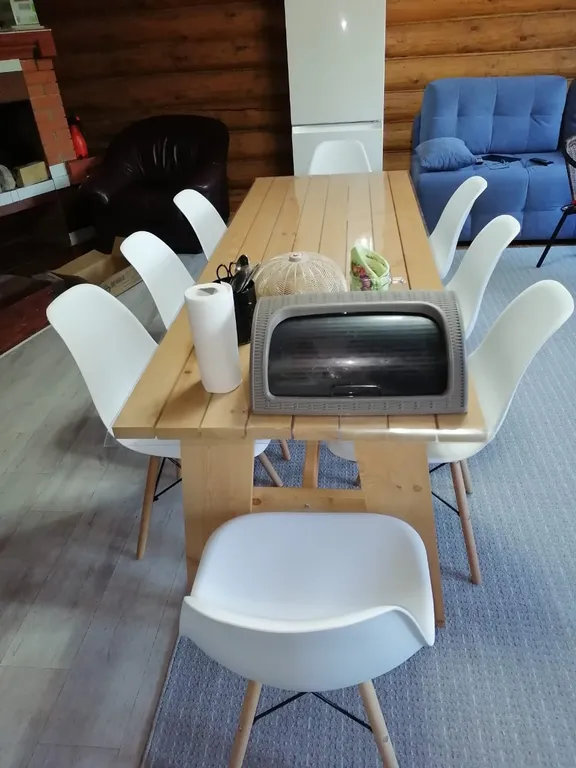 Дом с камином на Новый год