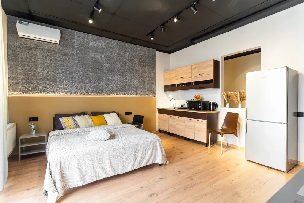 Квартира Однокомнатная квартира в элитном жк алые паруса — Геленджик