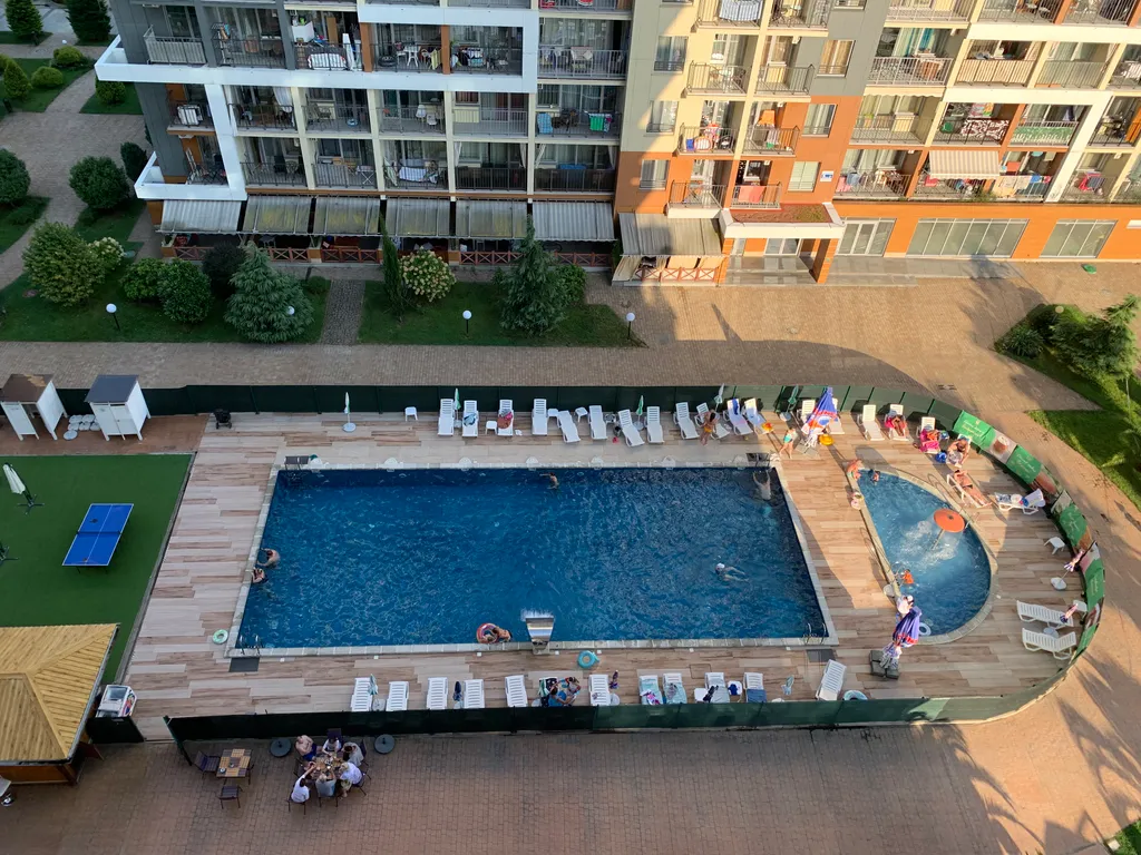 Квартира Уютная элитная студия на самом берегу Черного моря в элитном ЖК — аренда посуточно в Дагомыс