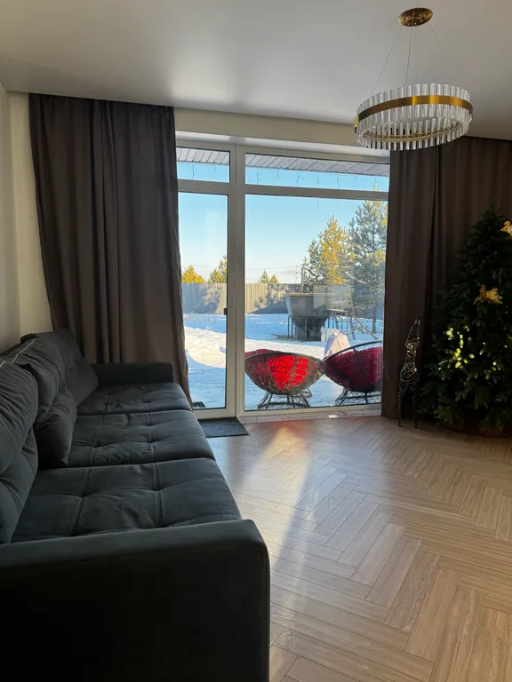 Шикарный новый дом с баней и чаном