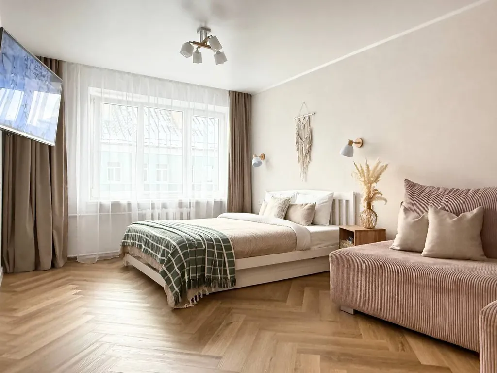 Уютная, дизайнерская квартира в центре города