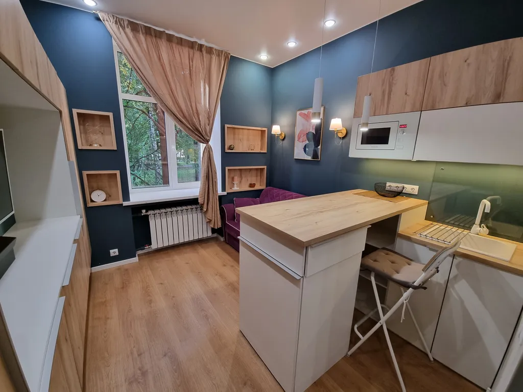 Квартира Квартира Уютная студия — Москва