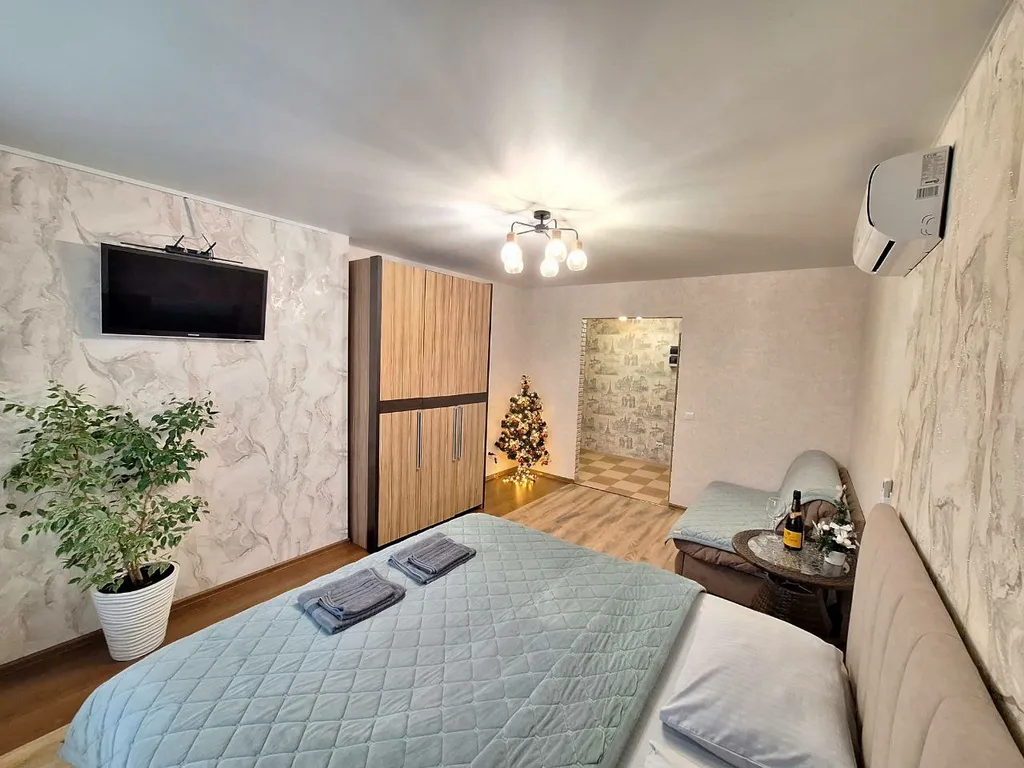 Новая чистая квартира с современным и свежим ремонтом