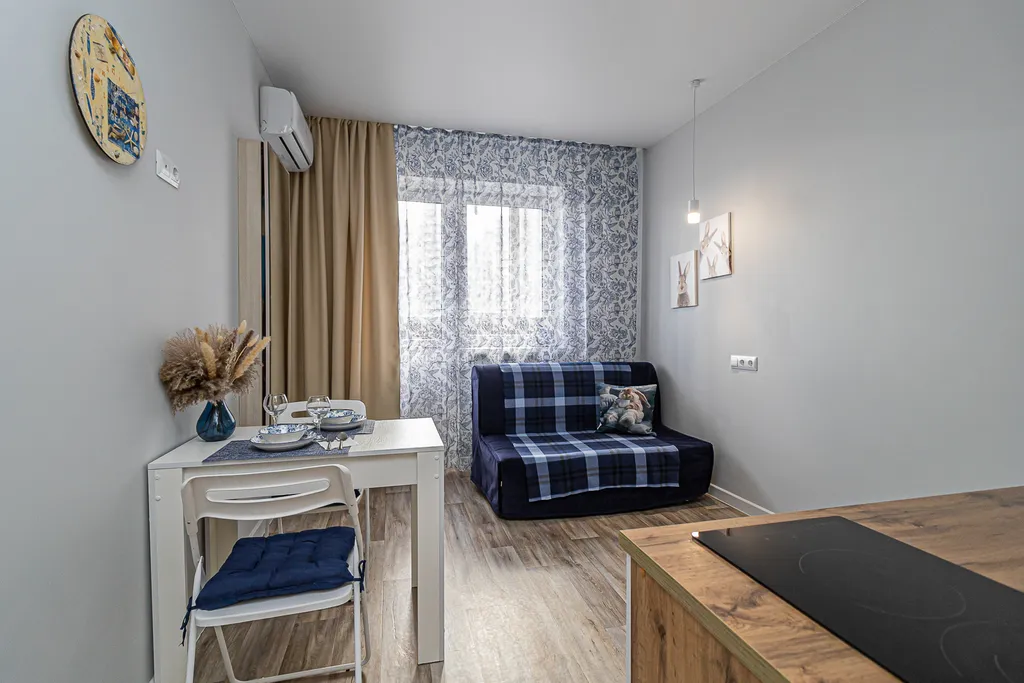 Квартира Квартира Уютная однушка в новом ЖК комфорт-класса — Краснодар