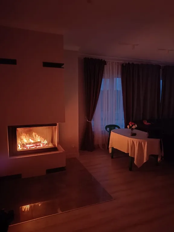 Дом с баней и камином в заповеднике