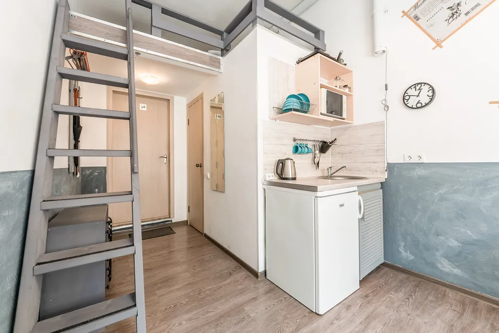 Квартира Квартира Уютная двухуровневая студия в центре СПб, напротив Московского вокзала — Санкт-Петербург