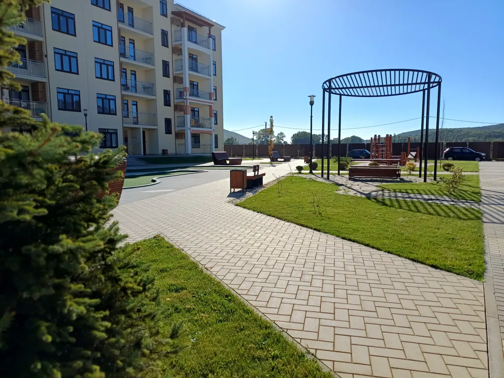 Евро2-комнатные апартаменты с видом на бассейны в долине Сукко