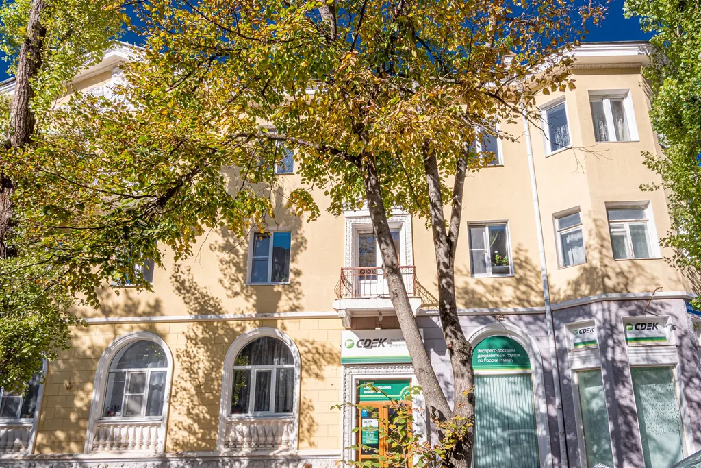 Квартира в центре с видом на лес.