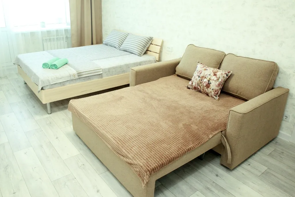 Уютная квартира в центре города с красивым видом на реку Волга — аренда посуточно в Камышин