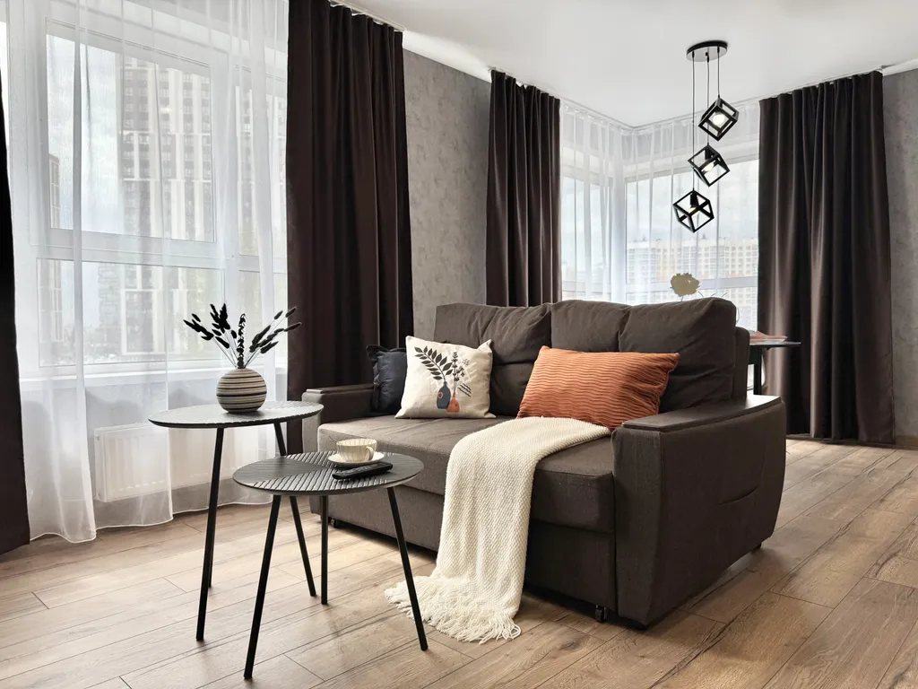 Квартира Квартира Новая просторная евротрёшка у набережной — Новосибирск