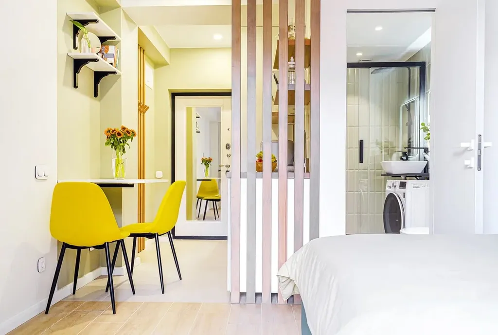 Зелёная студия в сердце гор