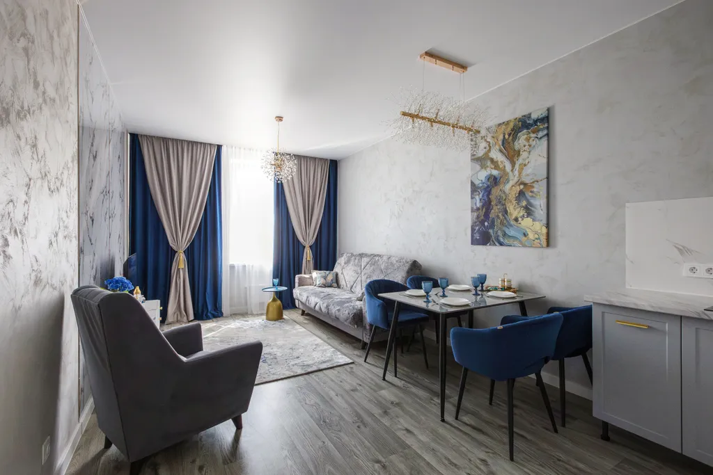 Квартира с дизайнерскими ремонтом около ЖД вокзала