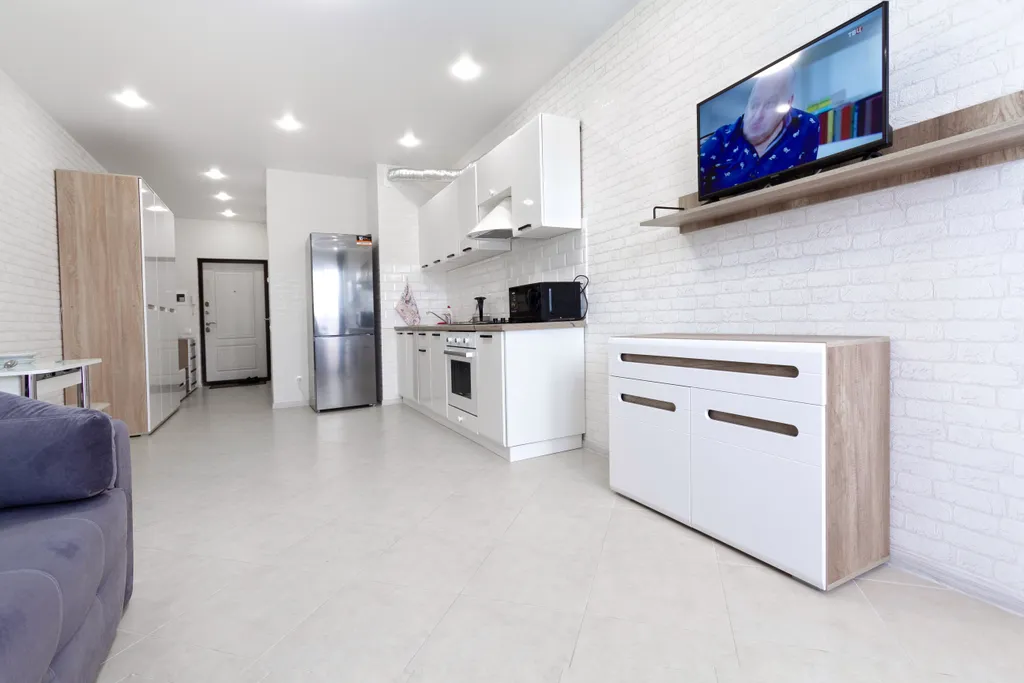 Светлая, уютная студия