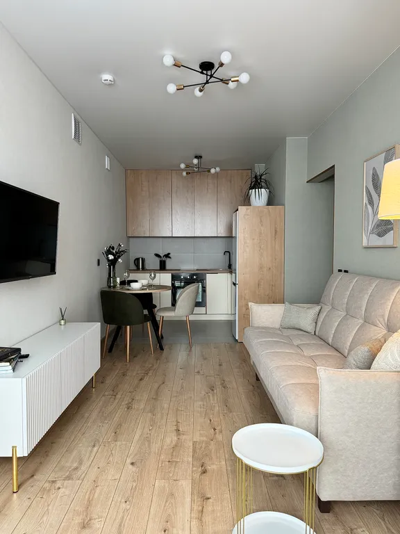 2-комнатная квартира в ЖК Скандис Озеро около ТРЦ Планета