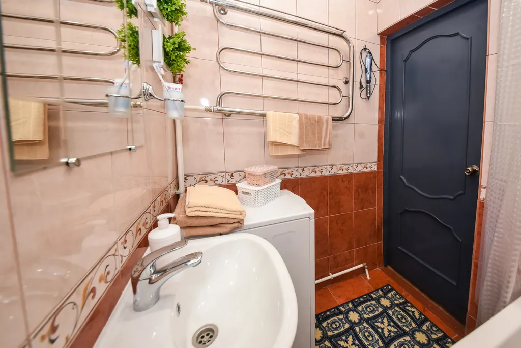 Квартира Просторная двухкомнатная квартира в доме Гумилёва — Кронштадт