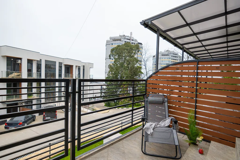 Квартира Квартира ЖК Касабланка МореСолнцеАпарт с террасой и видом на море — Адлер