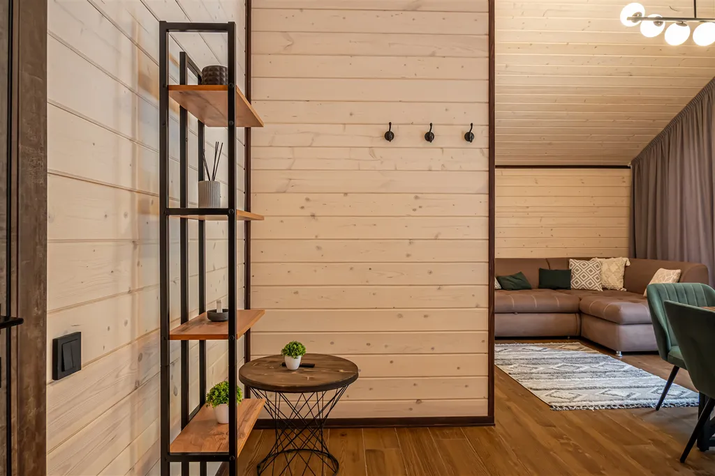 Коттедж с мангалом