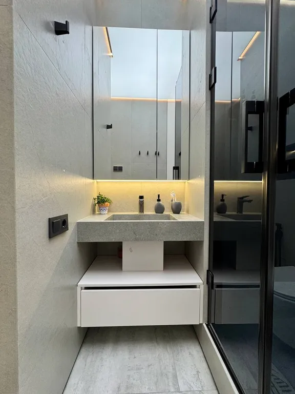 2-комнатная в ЖК Комфорт Сити с видом на горы, рядом с ТЦ MEGA