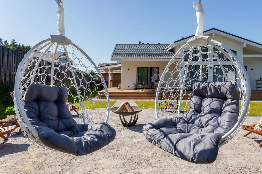 Шикарный светлый дом для идеального отдыха