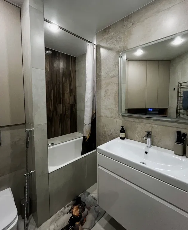 3-комнатная квартира с дизайнерским ремонтом в самом современном доме