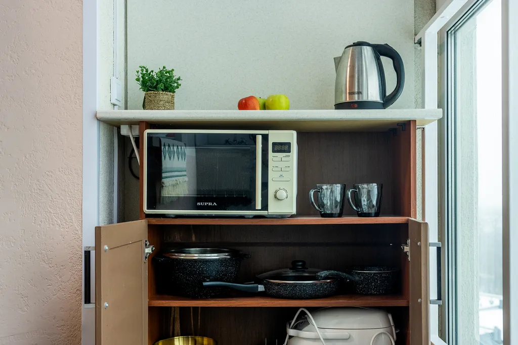 Студия с потрясающим видом на реку