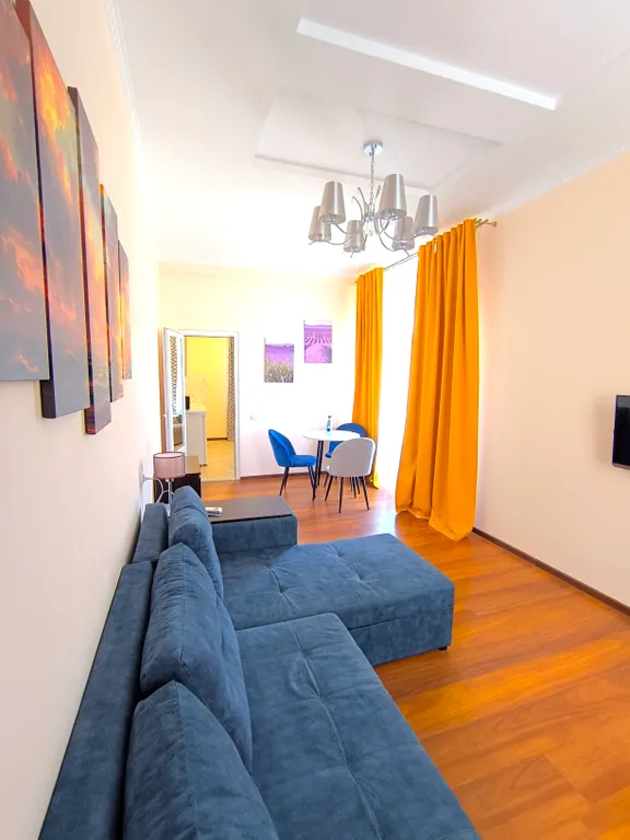 Уютная 2-комнатная студия на пляже