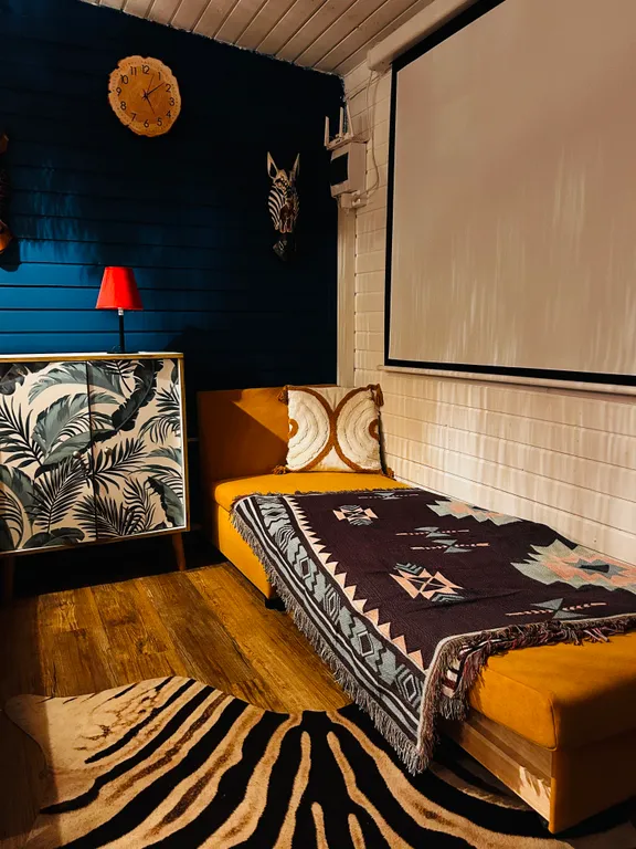 Африканский бунгало с банным чаном