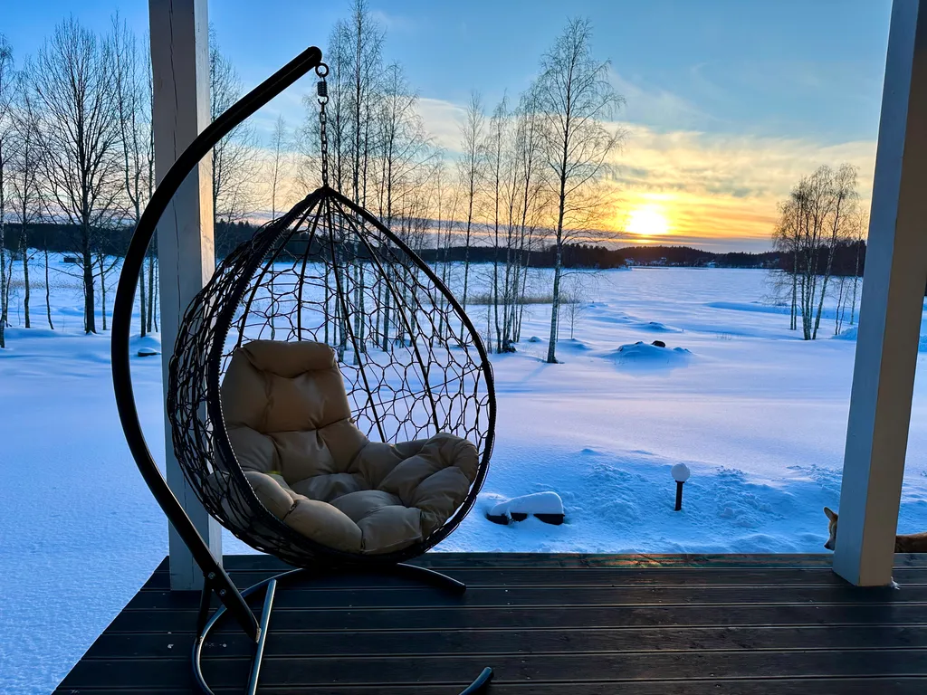 Дом # 1 в карелии с видом на Ладогу