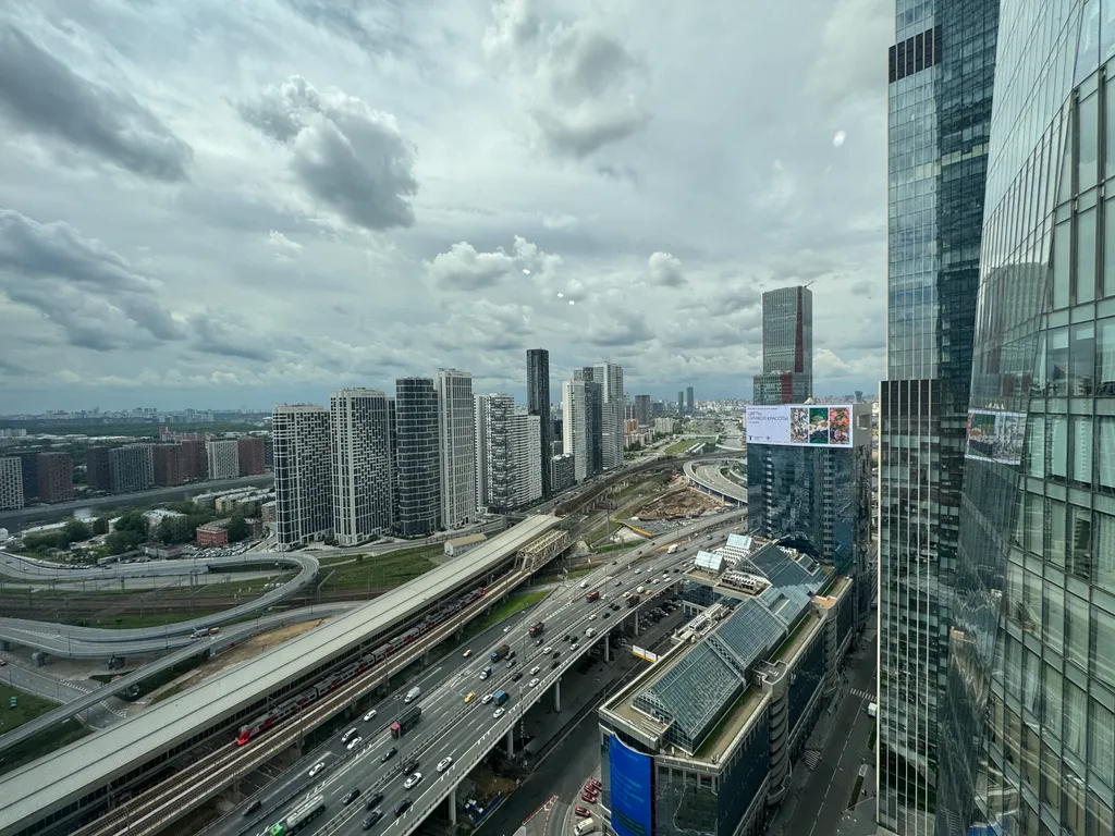 Панорамные апартаменты для 4 гостей в Башне Око | Москва-Сити