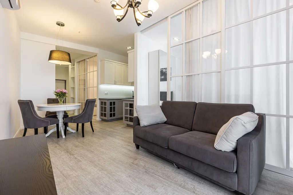 Апартаменты Барселона-Парк с видом на город с балконом