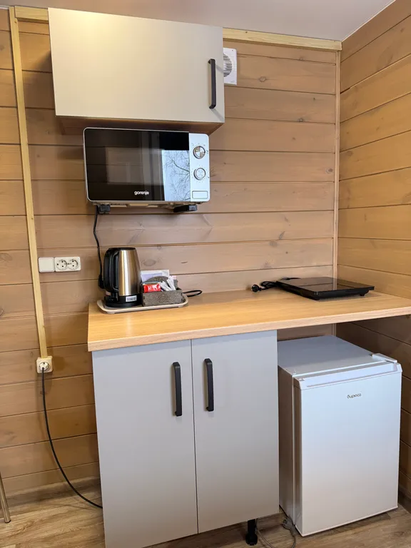 Уютные бунгало с видом на горы Алтая