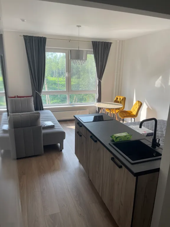 Квартира Квартира Студия с видом на лес в 10 мин от аэропорта Внуково и СК Снегирь-Арена — Москва