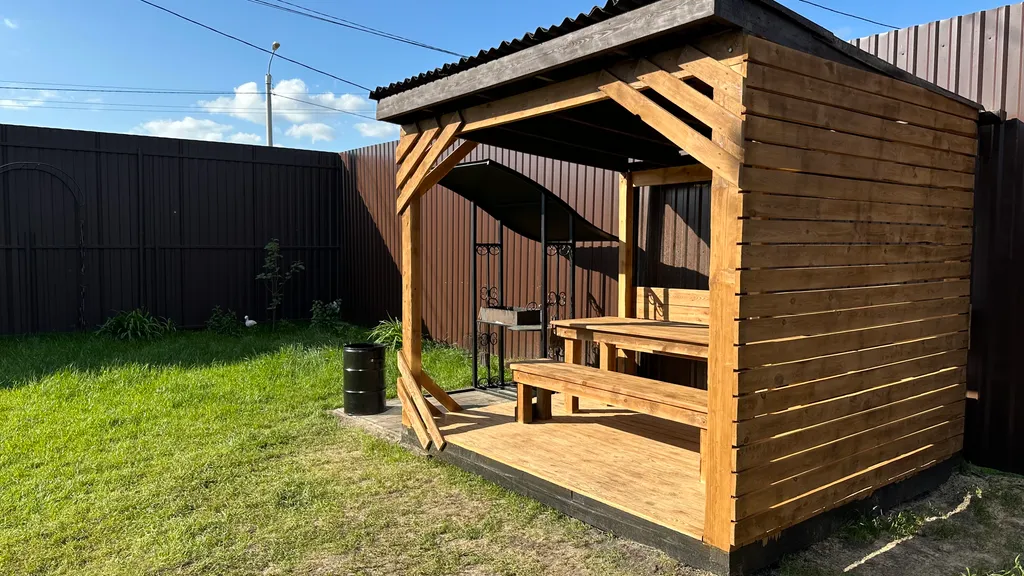 Гостевой дом с баней и чаном в Парковом