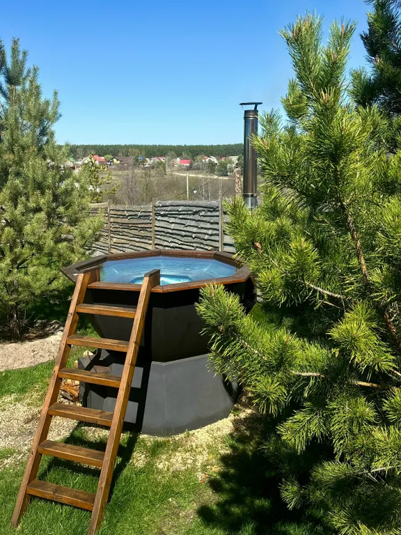 Дом 40m2 — чан, кухня, Wi-Fi