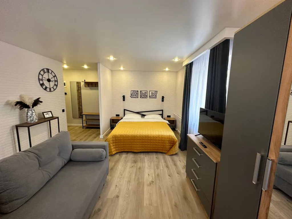 Квартира-студия в стиле лофт в тихом центре