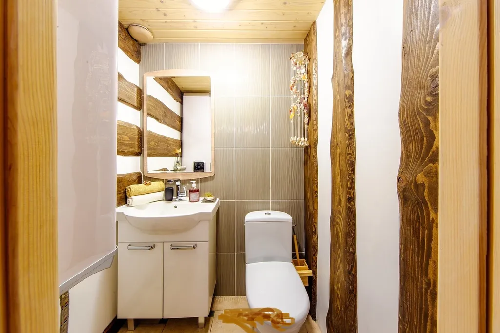 Домик 1 для двоих с баней и бассейном