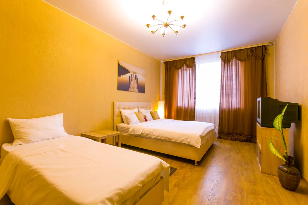 Комфорт и уют в двухкомнатной квартире на тихой улице