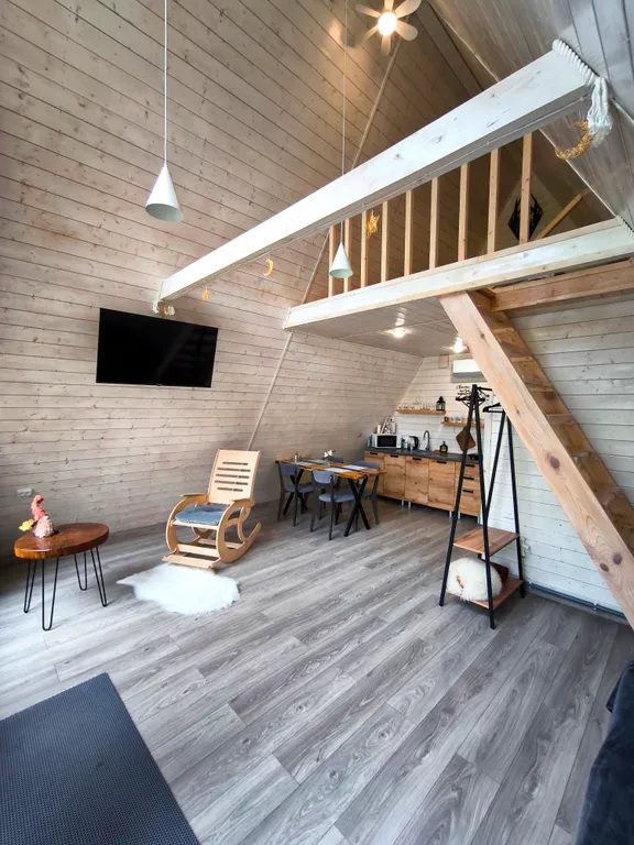 Дом в стиле Афрейм Дача у Горы