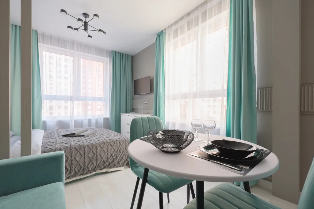 Стильная студия в ЖК  Самолет