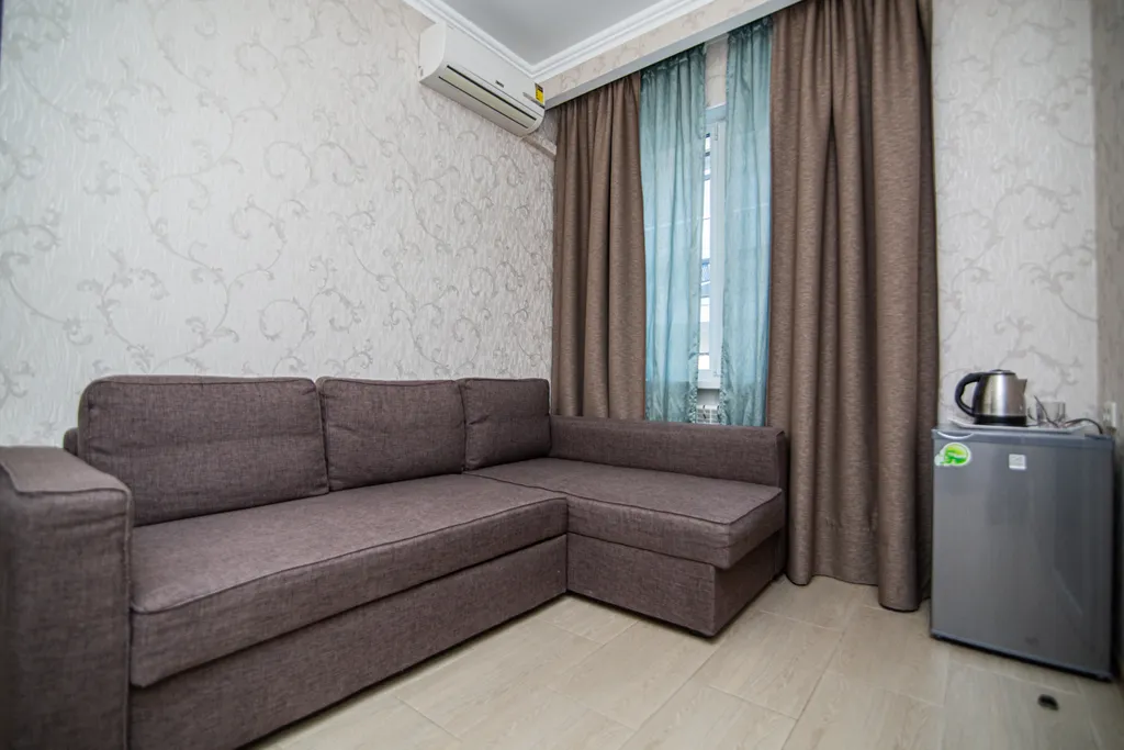 Двухкомнатный номер с подогреваемым бассейном и балконом