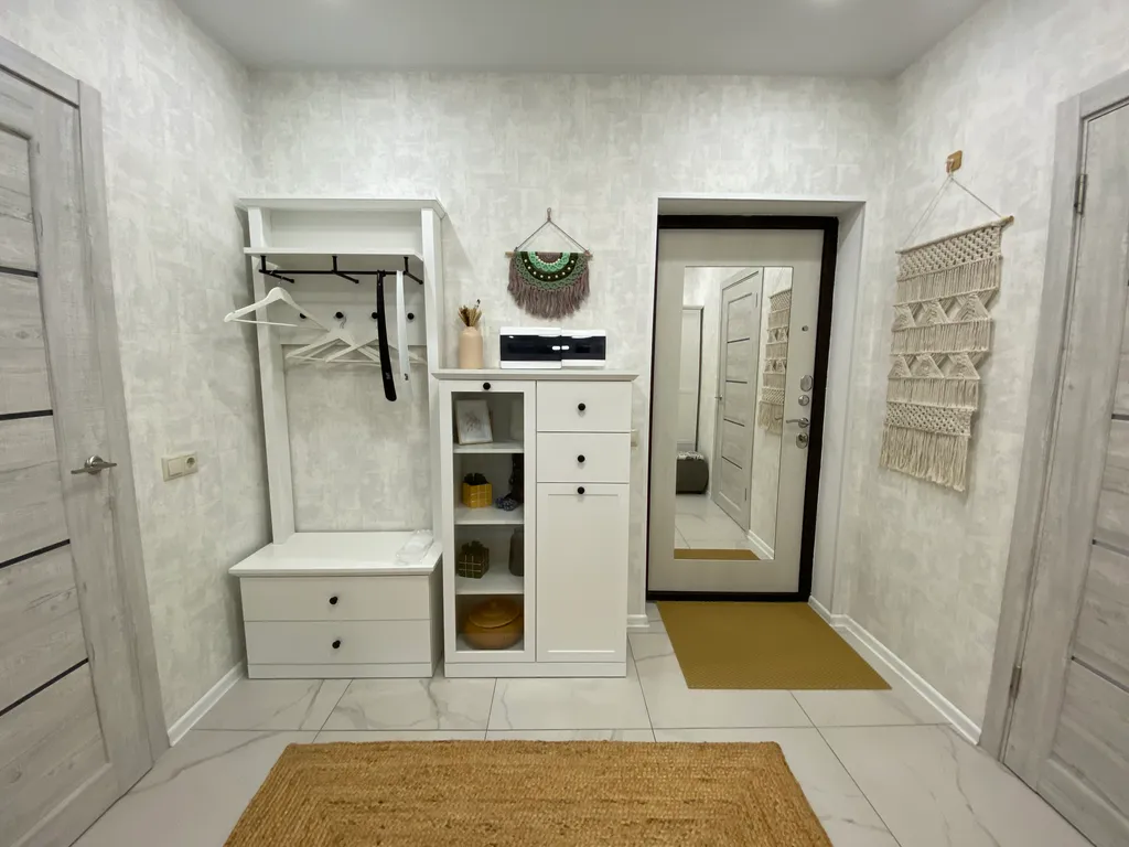 Апартамент Сканди с балконом и отдельной спальней